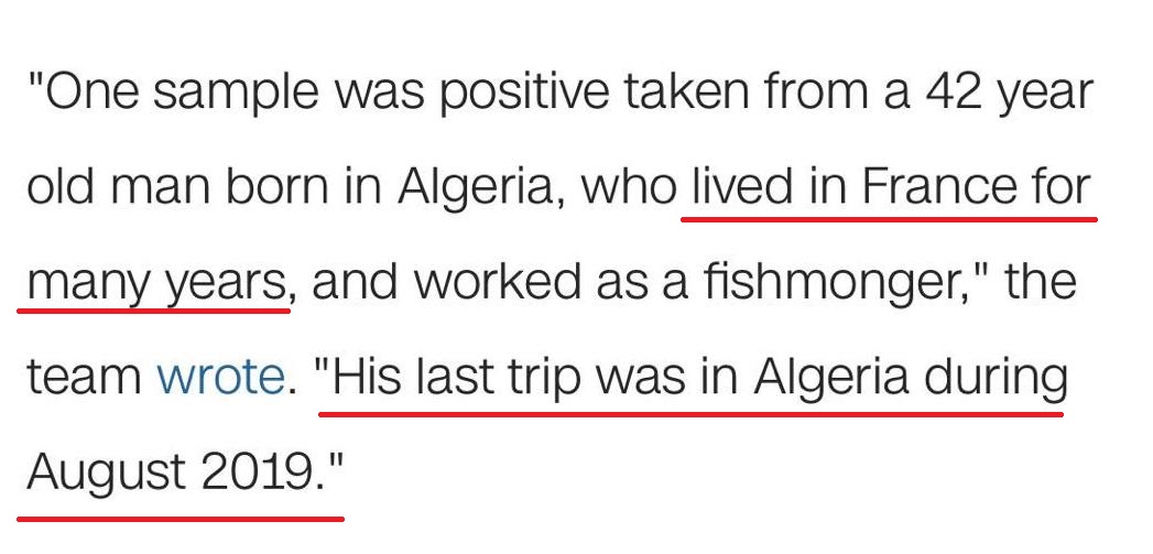 新冠论文证实法国去年底已有新冠肺炎病例 外国网友：病毒不可能从武汉蹦到巴黎