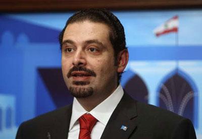 Lebanon's Prime Minister-designate Saad al-Hariri speaks after announcing the new cabinet at the presidential palace in Baabda, near Beirut, November 9, 2009.(Xinhua/Reuters Photo)