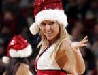 NBA宝贝圣诞热力四射红装热舞集锦