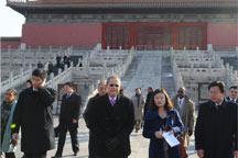 Jamaican PM visits Forbidden City