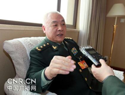 Zhang Jianqi, former deputy commander of the country's manned space program receives interview on the sidelines of the annual parliamentary session. (Photo: CNR.CN)