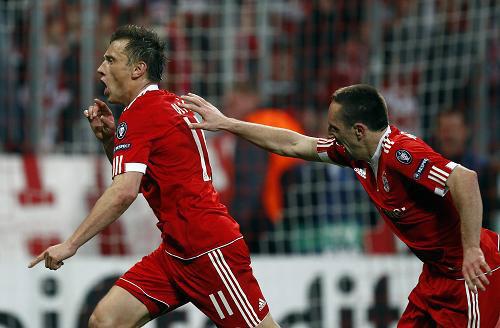 Bayern stun Man. United 2-1 in Champions League CCTV-International