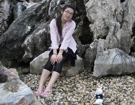 中华玉女震世博--选手赵慧(图)