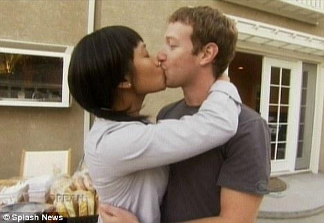 Mark Zuckerberg With Girlfriend Priscilla Chan. Mark Zuckerberg shares a