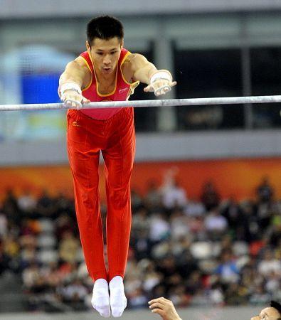 简讯:体操男子单杠 中国选手张成龙夺金