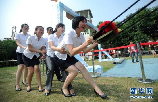 angry bird game in real life cctv news - cntv eng