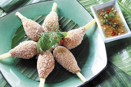 简单又好吃 越南风味甘蔗虾