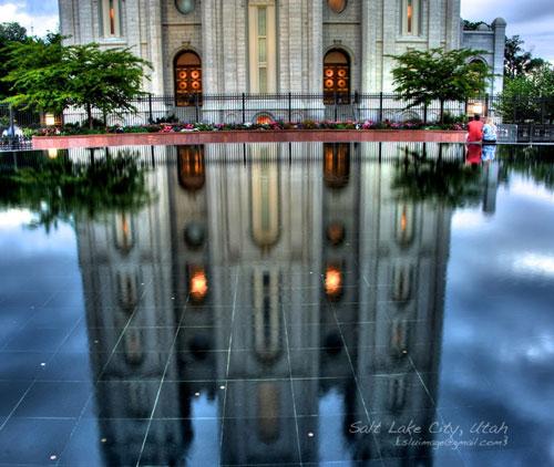 盐湖城最大的魔门教大教堂