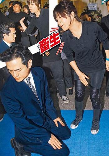 陈俊生出席女友告别式 遭女方家属掌掴骂畜生