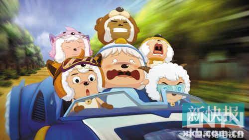 《喜羊羊5》寒假对阵《波鲁鲁冰雪大冒险》-C