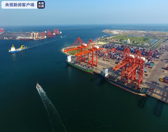 唐山港成全球沿海第二大港京唐港区25万吨级航道项目交工验收