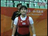 [完整赛事]2010广州亚运会女子举重75公斤级决赛