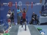 [举重]亚洲举重锦标赛：男子62公斤级决赛 挺举