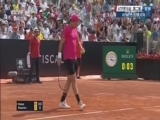 [网球]ATP罗马站第二轮：哈斯VS拉奥尼奇