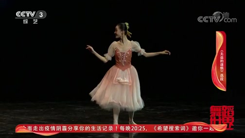 [舞蹈世界]舞蹈《无益的谨慎》选段 表演:欧梦濡 于泽远