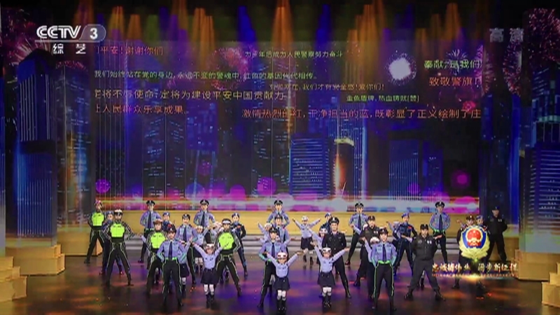 [“心连心”慰问演出]情景歌舞《你好110》 表演：武汉邮政艺术团 捌拍未来歌舞团 等