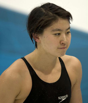 焦刘洋女子100米蝶泳预赛晋级决赛 