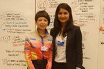 田薇在2010天津夏季达沃斯论坛