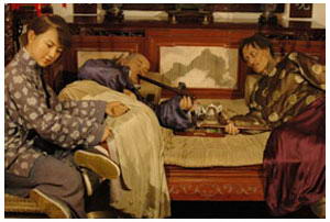 <b>Shanghai History Museum - Opium den</b>