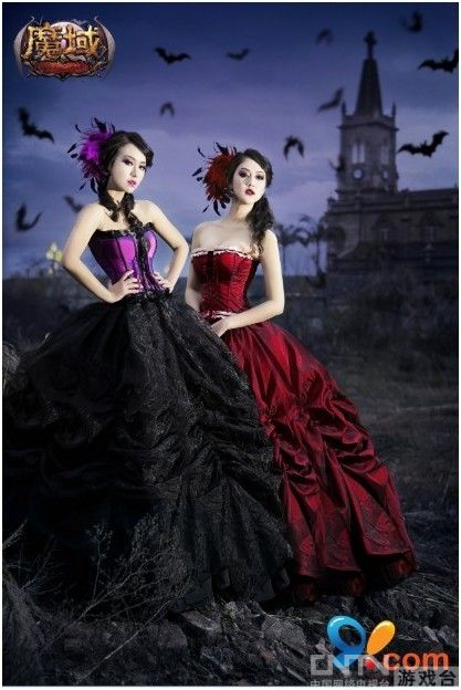 《魔域》血族美女来袭 风情各不同_网络游戏_