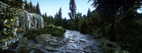 《孤岛危机2》精彩MOD地图 展现瀑布景色_单