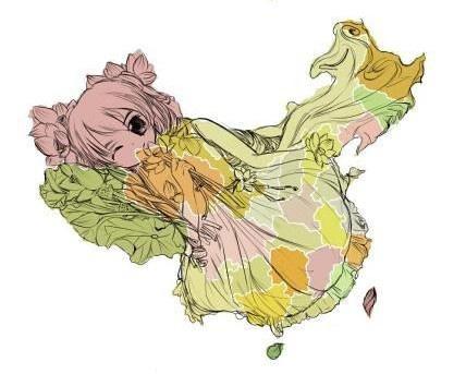 萝莉御姐海贼王样样有 中国地图华丽大变身