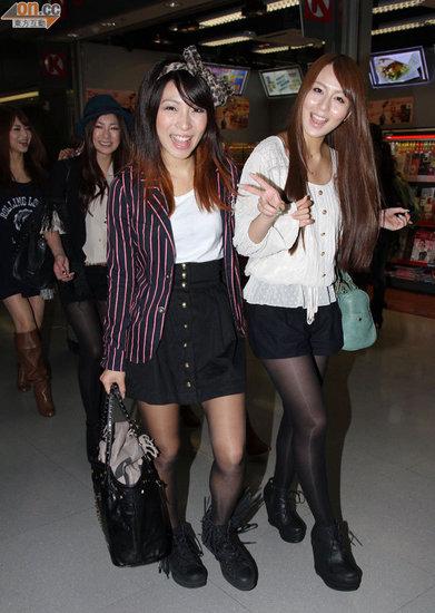 苍井空率23位日本女优袭港+穿