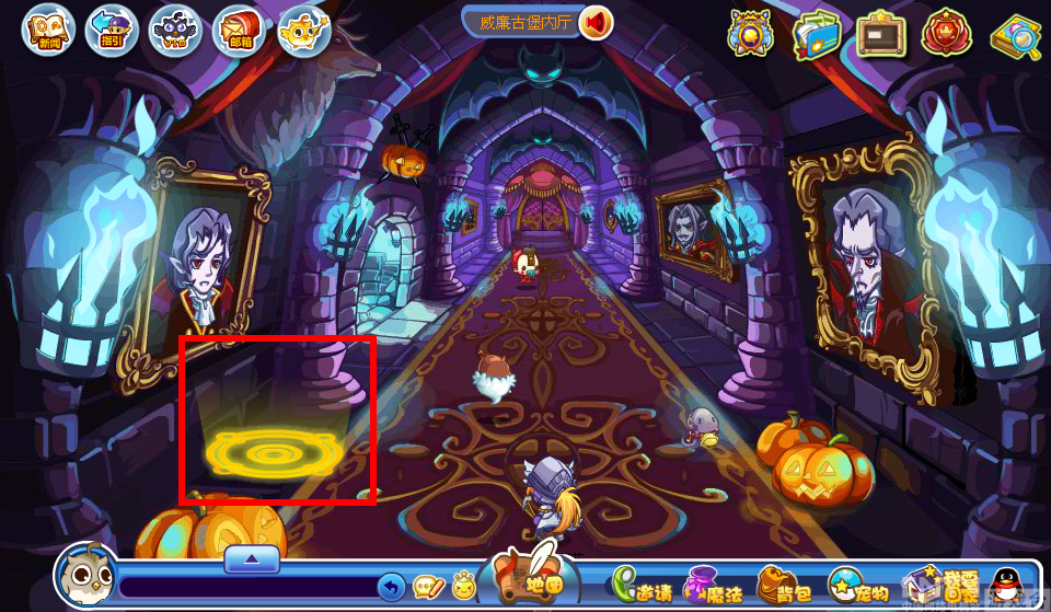 洛克王国守卫古堡