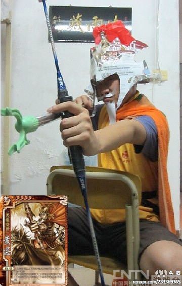 二逼青年欢乐多大学生恶搞三国杀CosPlay_三