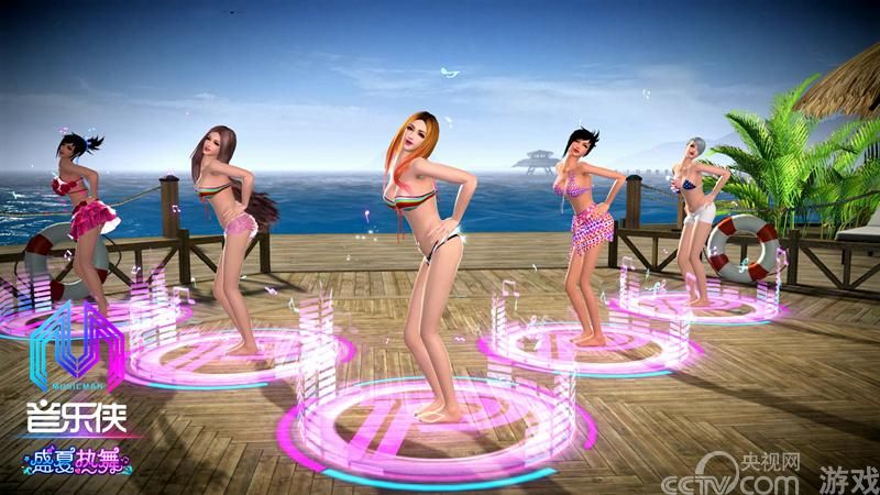 一万人斩《音乐侠》2014CJ试玩区人气爆棚_