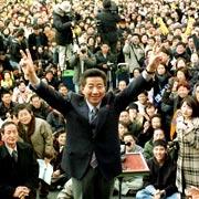 <br>卢武铉当选韩国总统