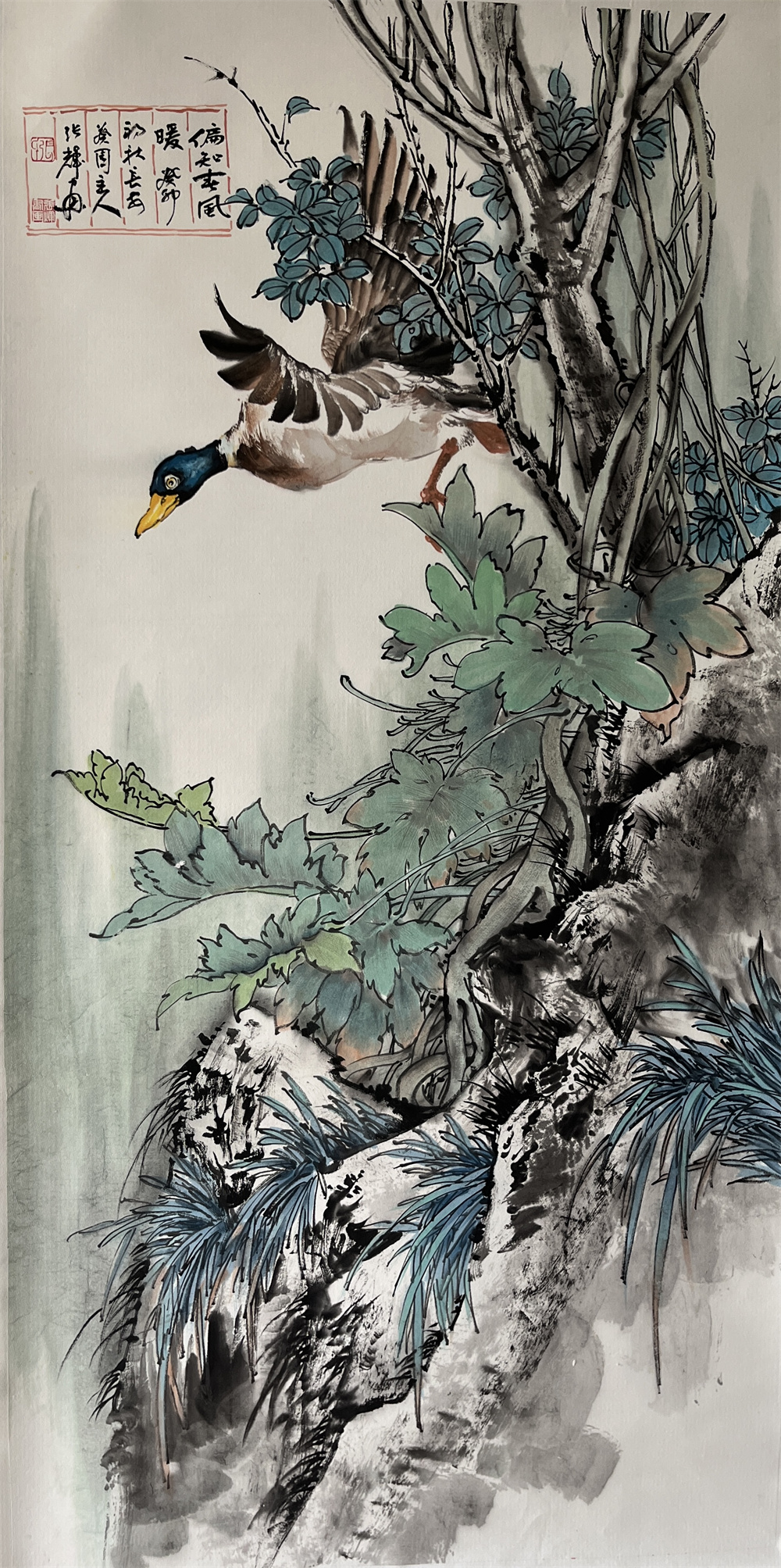 名家推介|大型实景花鸟画家张辉作品大观插图16中国题字网 名家推介|大型实景花鸟画家张辉作品大观插图16中国题字网