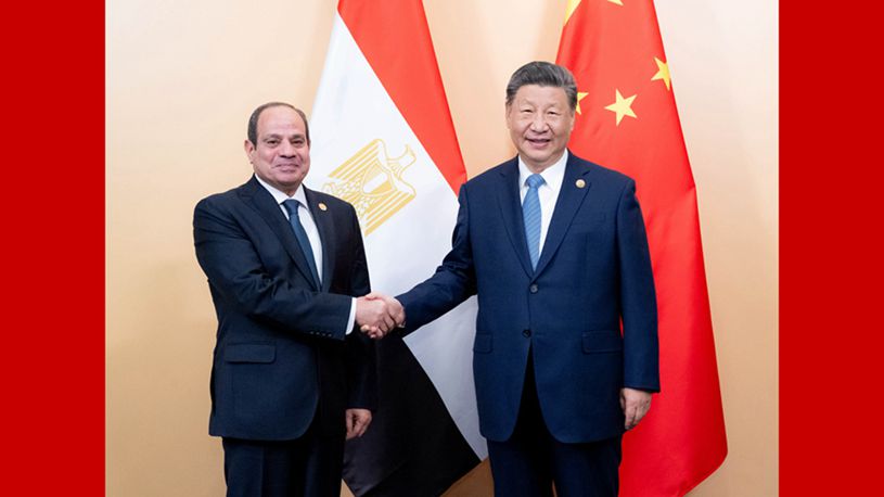 Xi says China to be sincere friend, close partner for joint development with Egypt