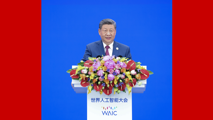 Xi offers four observations on AI development, governance