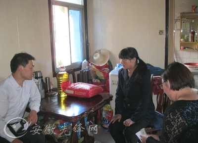 芜湖市弋江区利民路街道四结合四提升 双联系