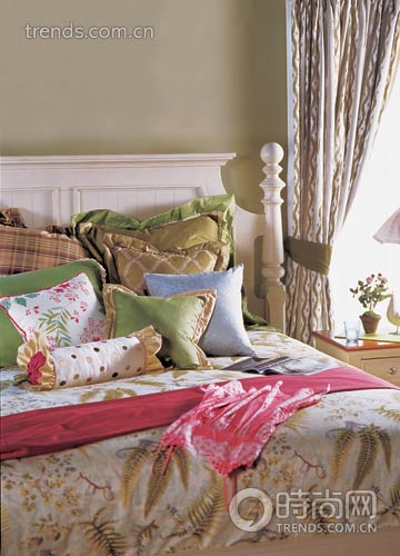 美丽布艺 妆点浪漫居室环境