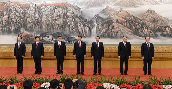 中国梦催动正能量:中共新领导集体履新一百