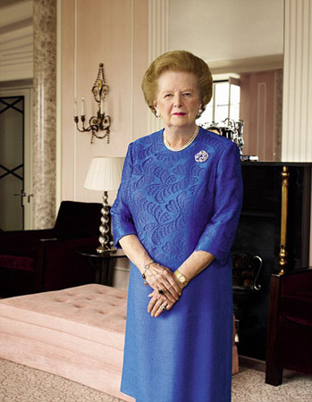 英国女王及首相就撒切尔夫人去世表示悲痛（图）