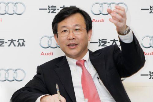 张丕杰接任安铁成 担任一汽-大众总经理