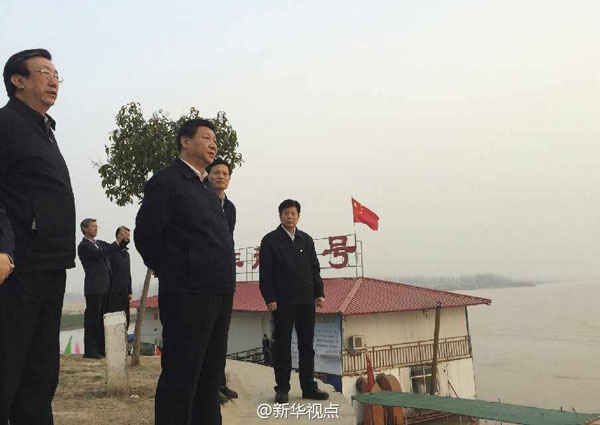 <em>习近平</em>视察兰考 看望焦裕禄<em>子女</em>(图)_台海网络