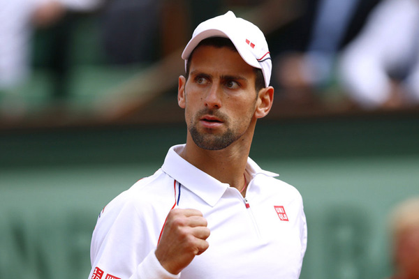 Djokovic elimina a Tsonga y ya est&aacute; en cuartos de final del abierto franc&eacute;s