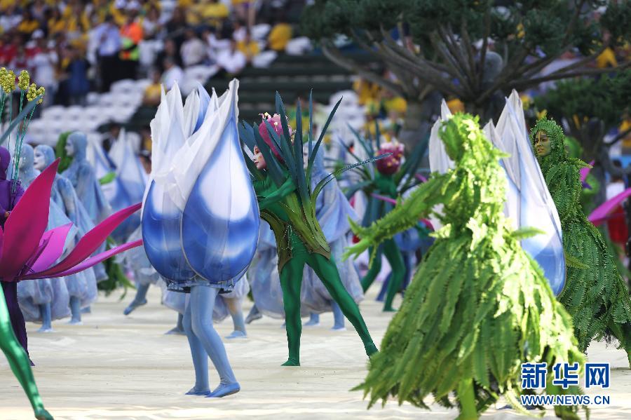В Бразилии прошла торжественная церемония открытия чемпионата мира по футболу