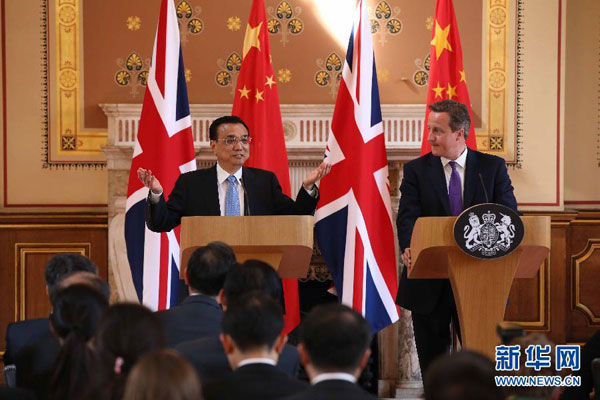 China y Reino Unido acuerdan ampliar cooperación bilateral
