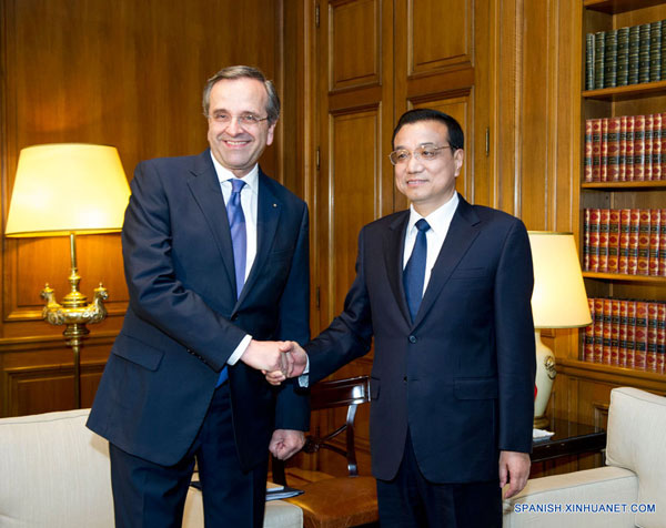Primeros ministros de China y Grecia se reúnen para impulsar mayor cooperación
