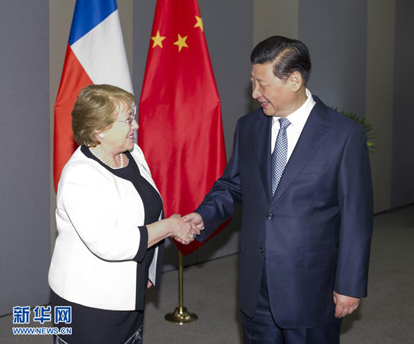 Xi Jinping se reúne con varios presidentes latinoamericanos