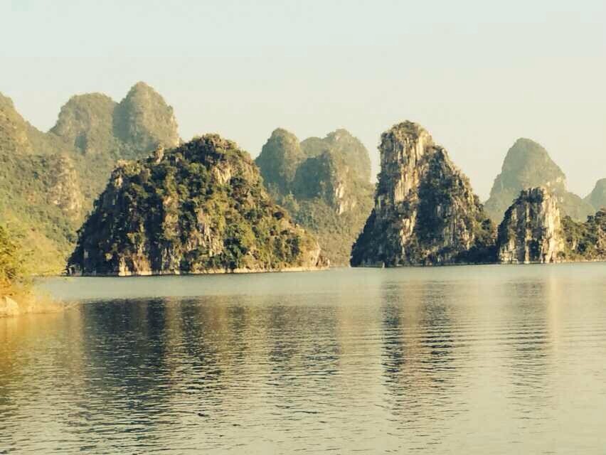 广西上林大龙湖景色