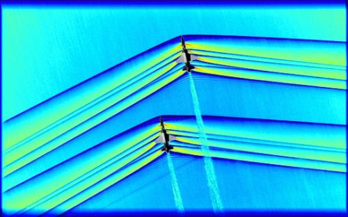 解决超音速飞机音爆 NASA首拍到2架飞机震波互动照