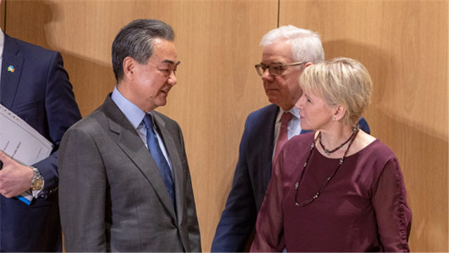 中国同欧盟成员国首次举行外长集体对话