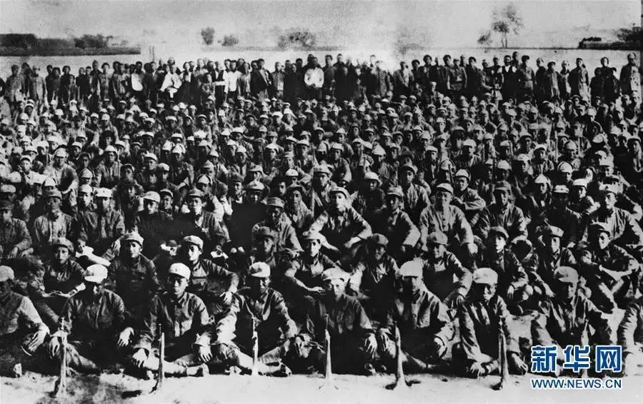 这是长征到达陕北的红军部队（资料照片）