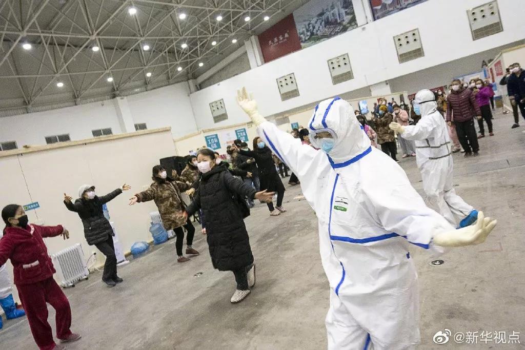 [患者]这，就是打不垮的武汉人！